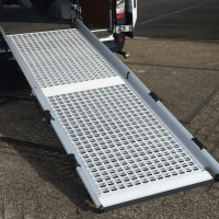 XS Rollstuhl-Auffahrrampe