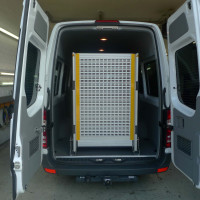 XS Rollstuhl-Auffahrrampe