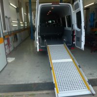 XS Rollstuhl-Auffahrrampe
