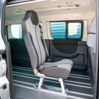 Sicom2 auf EasyLeg auf Aluboden in Citroen Jumpy