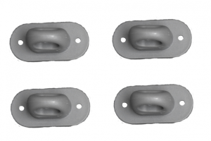 SafeTrans Satz Drehverschlüsse für Rollstuhlrückhaltesystem