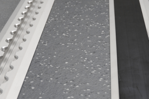 Aluboden Schienenabdeckung schwarz