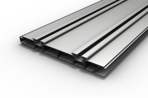 Doppelschiene ungebohrt