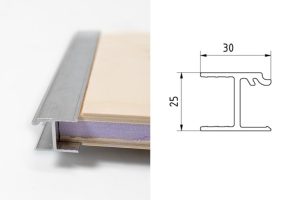 Verbinder rechts Aluboden Hybridboden Holz-Schaum-Panel