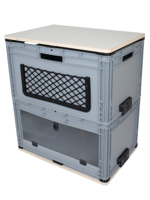 BoxPort Table Front mit Gepäcknetz BoxPort Table Front mit Gepäcknetz